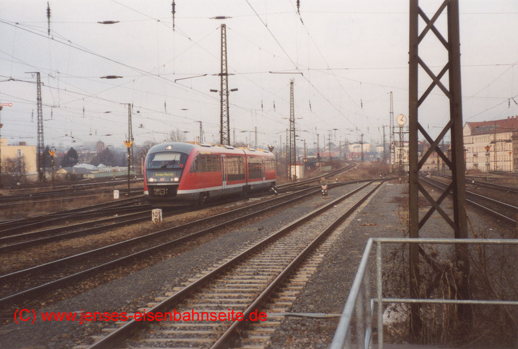 BR 642 in Dresden Neustadt 