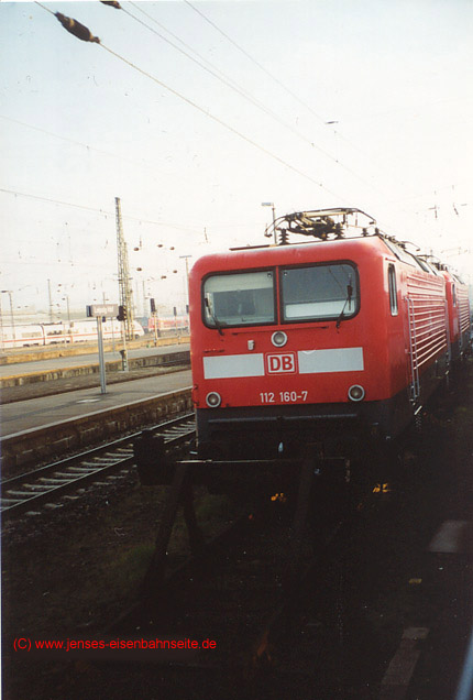 BR 112 in Leipzig Hbf