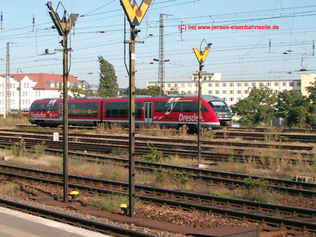 BR 642 in Dresden Neustadt 