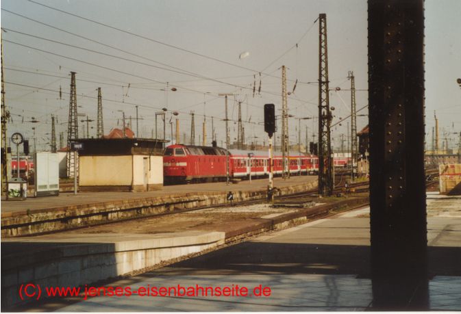 BR 219 in Leipzig Hbf